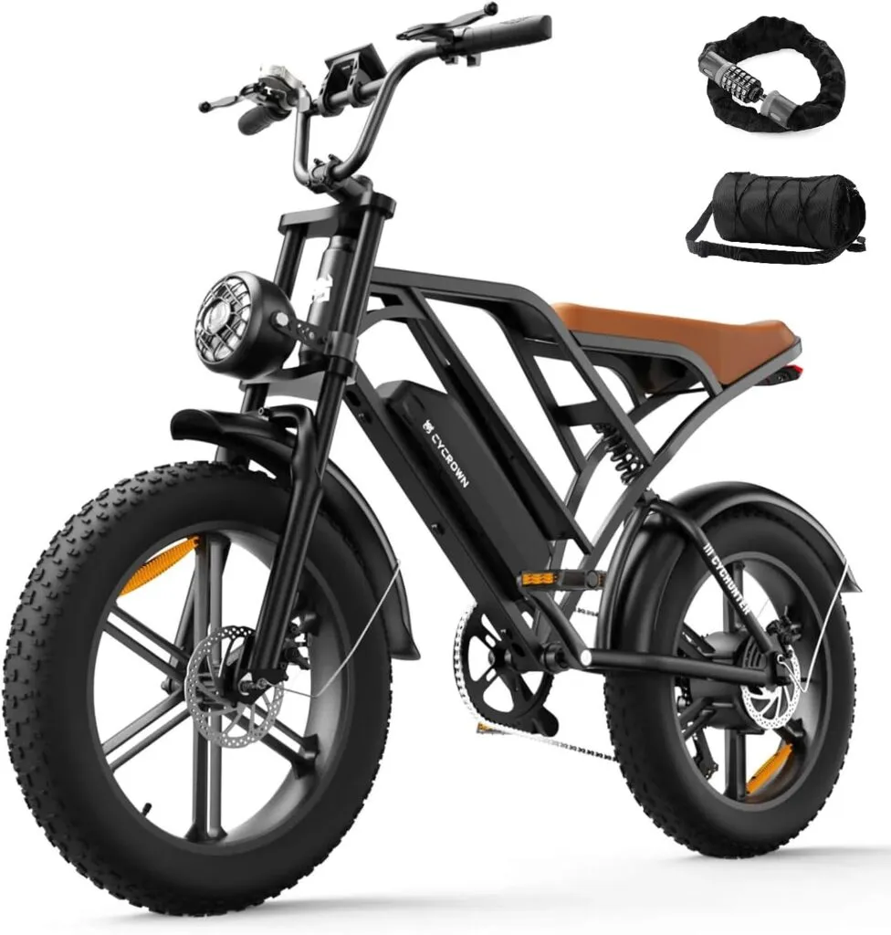 CYCROWN 1000W/1500W Moped E-Bike
