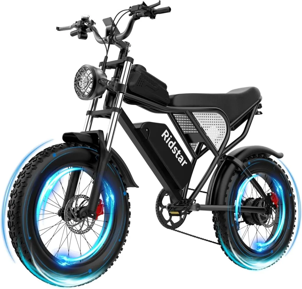 Ridstar 1000/2000W Moped Style E-Bike