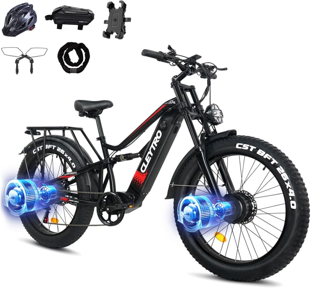 Cleytro ES7PRO Electric Bike for Hills