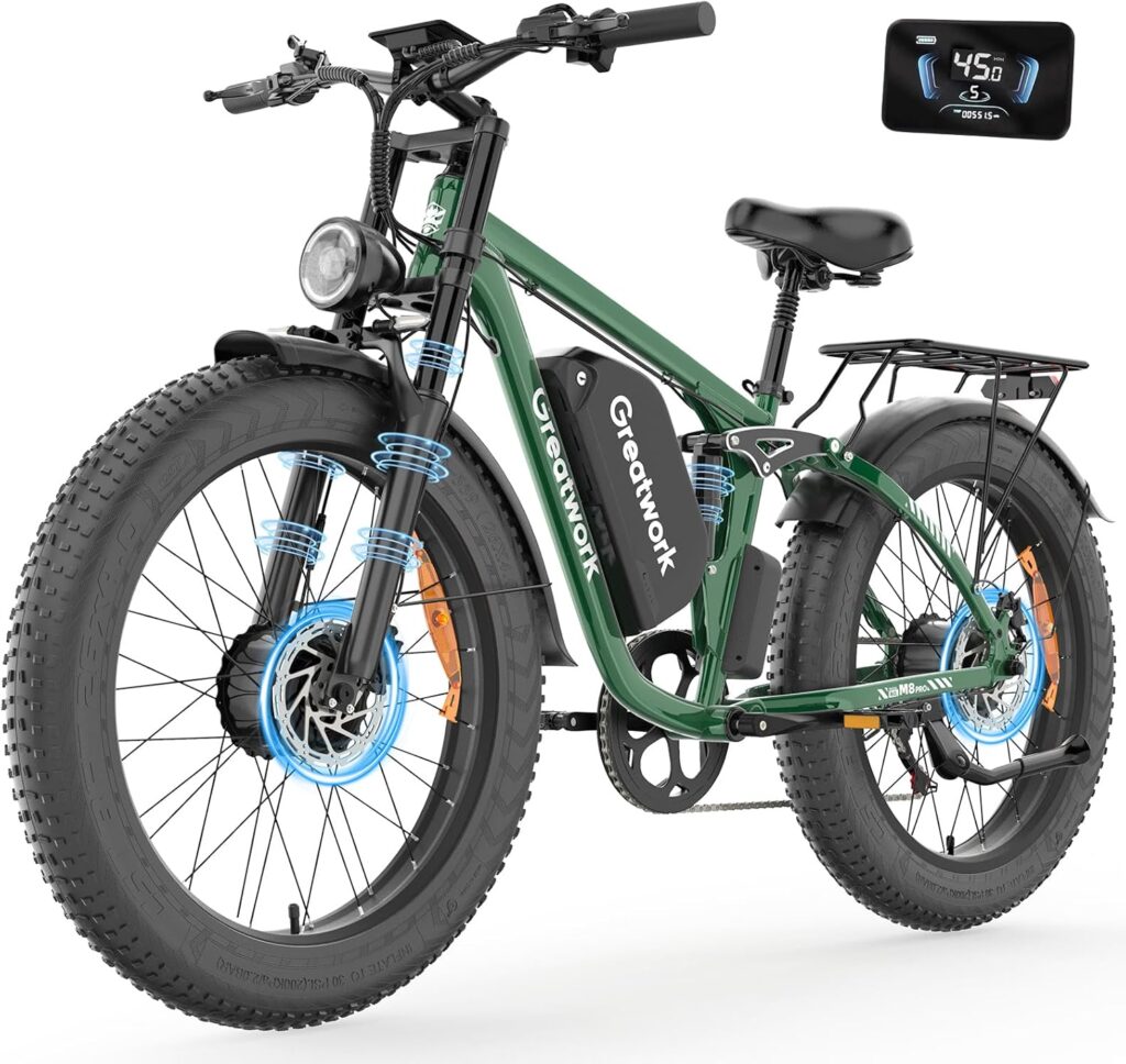 dual motor e-bike for tall riders