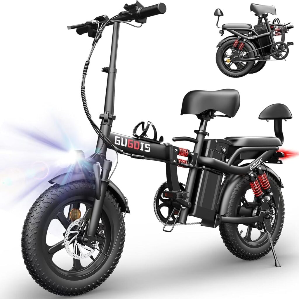 e-bike with rear seat