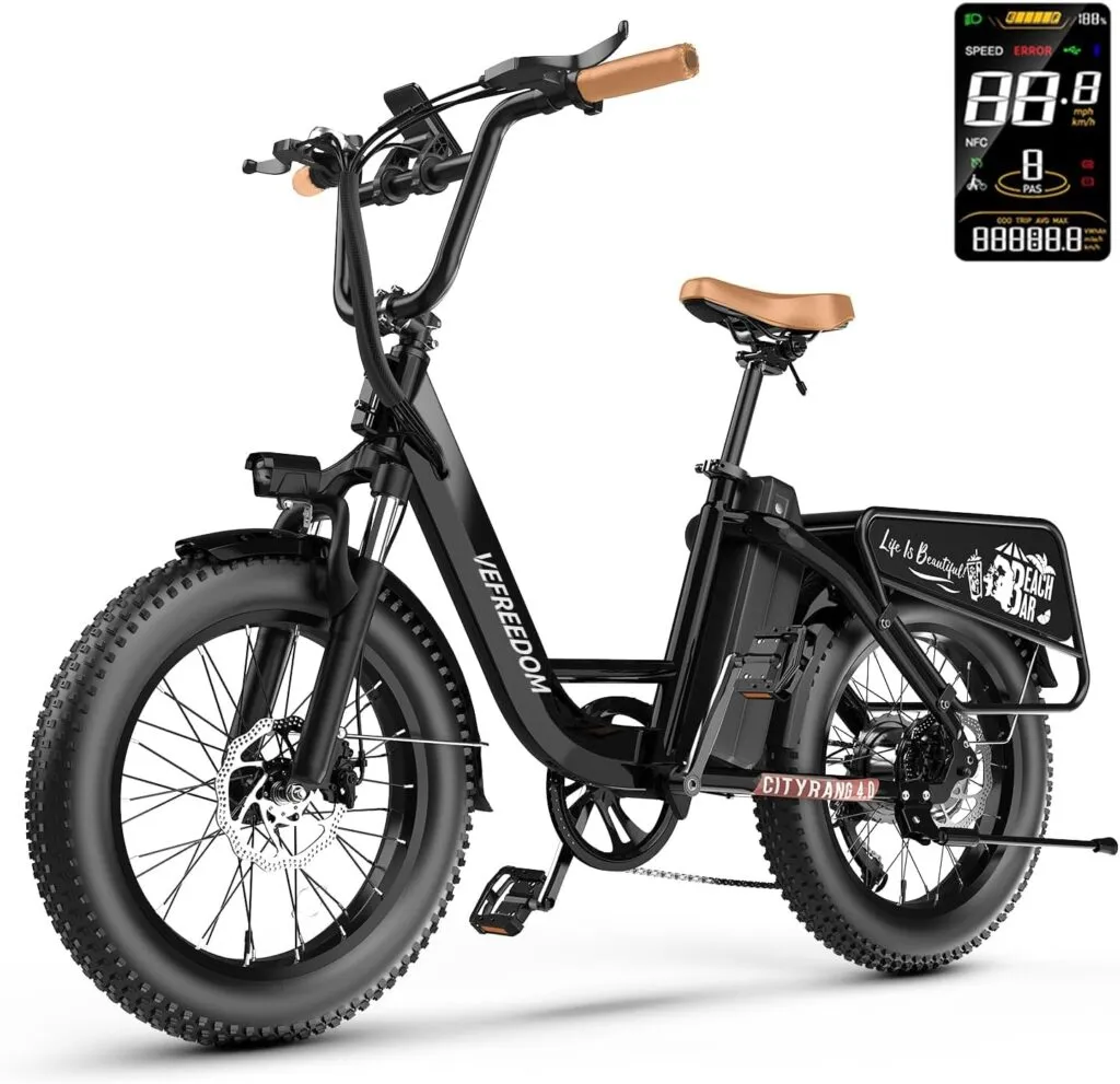 e-bike with rear seat