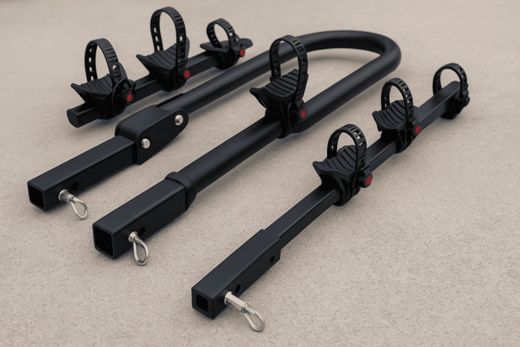 difference between 2in and 1 14 in ebike rack mount