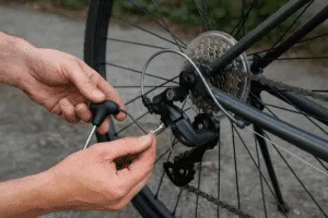 how to fix 7 speed bicycle gear shifter