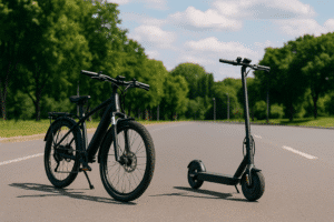 Electric bike vs electric scooter