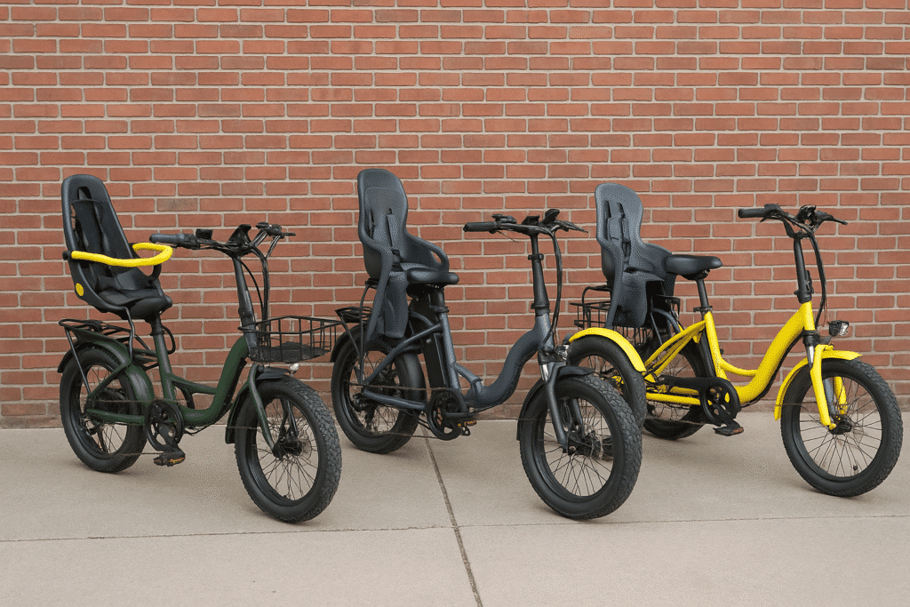 Best electric bikes with kid seat