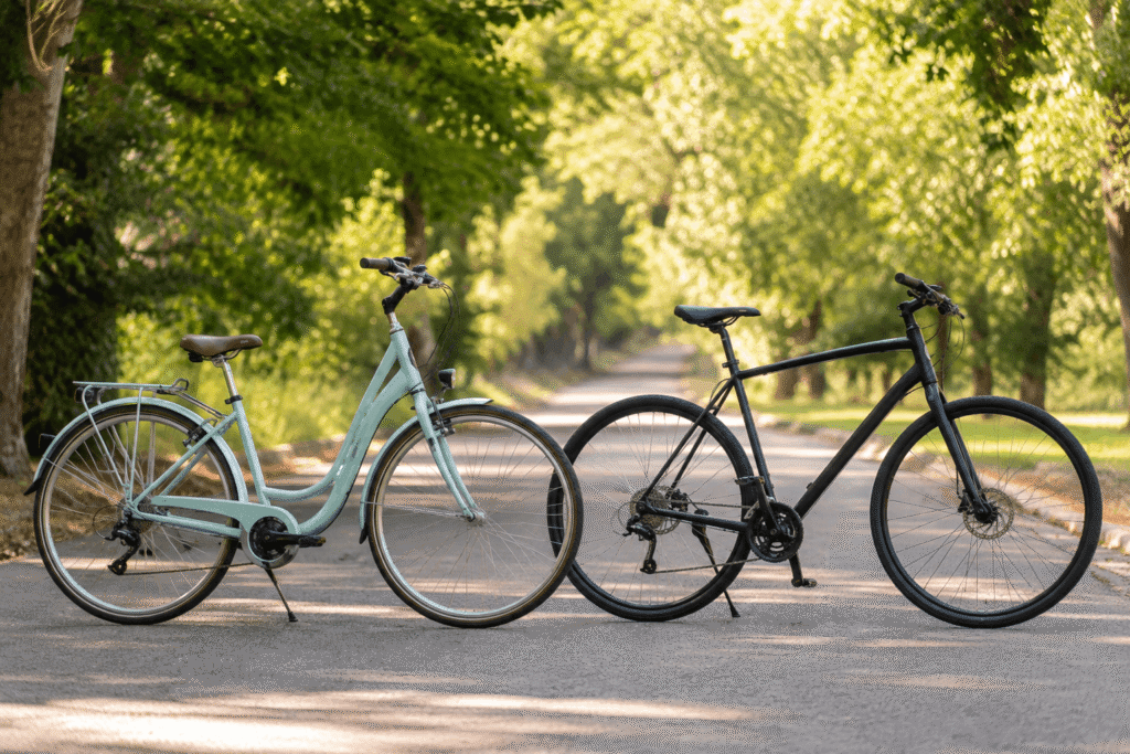 step over vs step through bike